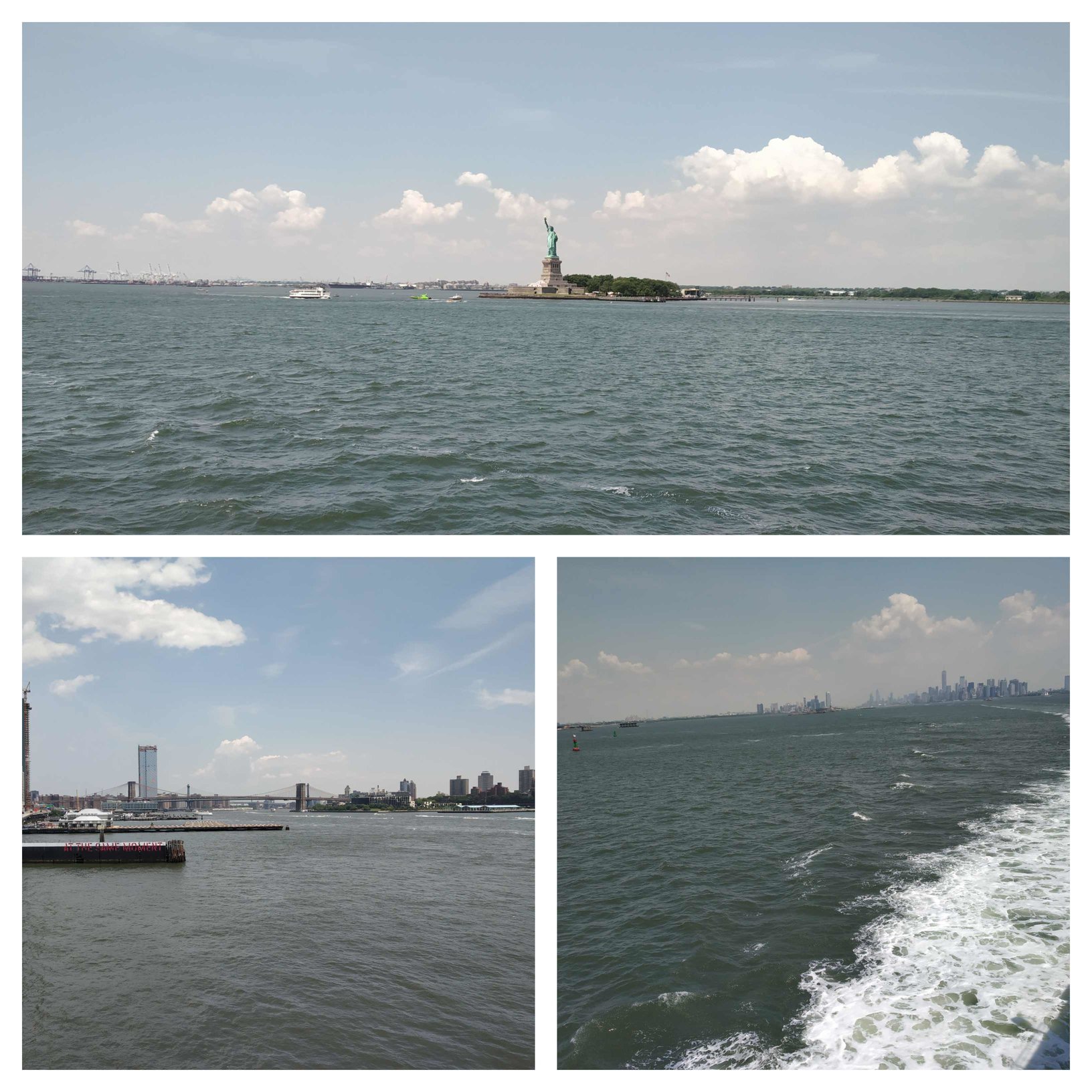 Staten Island Ferry and Statue of Liberty