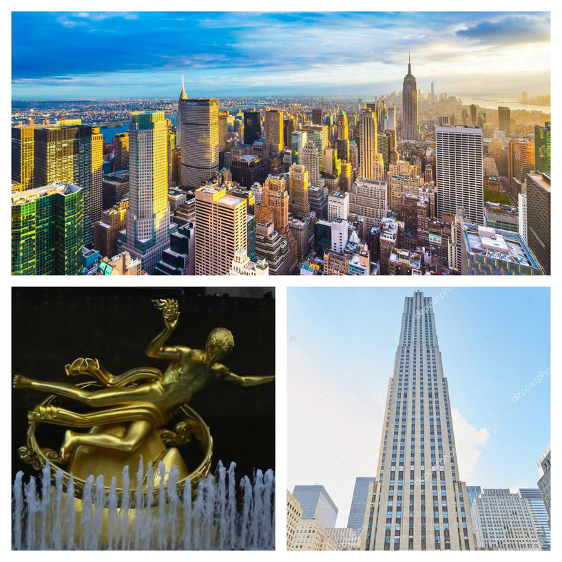 Rockefeller Center and Top of the rock